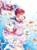 Free! : Matsuoka Gou 182358
animal barefoot long hair ponytail red eyes ribbon skirt underwater   anime picture