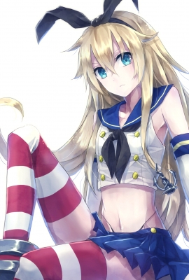 Kantai Collection : Shimakaze 182539
 669157  kantai collection  shimakaze   ( Anime CG Anime Pictures      ) 182539   : Yue  yue onefolio 
anthropomorphism bikini blonde hair blue eyes boots gloves band long skirt thigh highs   anime picture