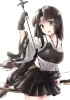 Kantai Collection : Shouhou 182397
anthropomorphism black hair bow and arrow brown eyes gloves happy long skirt   anime picture