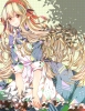 Kagerou Project : Kozakura Mary 182432
apron blonde hair blush curly dress band long red eyes smile   anime picture