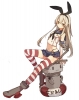 Kantai Collection : Rensouhou chan Shimakaze 182440
:3 anthropomorphism bikini blonde hair boots brown eyes gloves band long skirt thigh highs water float weapon   anime picture