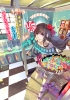 Anime CG Anime Pictures      182480
brown hair flower long red eyes ribbon shorts smile sweets   anime picture