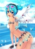 Vocaloid : Hatsune Miku 182528
bikini blue eyes hair gloves happy headphones nail polish odango sundress water wings   anime picture
