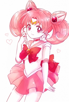 Sailor Moon : Sailor Chibi Moon 182747
 669370  sailor moon  sailor chibi moon   ( Anime CG Anime Pictures      ) 182747   : Ginnan
blush choker gloves heart jewelry mahou shoujo pink hair red eyes ribbon short skirt twin tails   anime picture