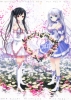 Anime CG Anime Pictures      182656
black hair blue eyes blush boots choker dress flower gloves high heels red ribbon short side tail smile twin tails   anime picture