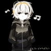 .flow : Sabitsuki 182671
grey eyes headphones hoodie music red short hair white   anime picture