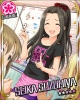 The Idolmaster Cinderella Girls : Suzumiya Seika 182709
black hair blush happy long music ponytail stars ^_^   anime picture