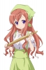 Gochuumon wa Usagi desu ka  : Hoto Mocha 182724
blush brown hair dress long purple ribbon smile   anime picture
