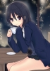 Anime CG Anime Pictures      182774
beverage black eyes hair blush seifuku short smile   anime picture