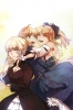 Fate Extra Fate Stay Night : Saber Saber Alter Saber Lily 182848
braids dress food gloves group happy hug long hair odango ponytail ribbon short surprised sweatdrop twins   anime picture
