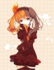 Sound Horizon : Layla 182852
brown eyes hair gloves band long orange shorts thigh highs twin tails   anime picture