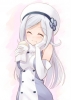 Gundam Build Fighters : Aila Jyrkiainen 182853
blush dress food gloves grey hair hairpins hat long smile   anime picture