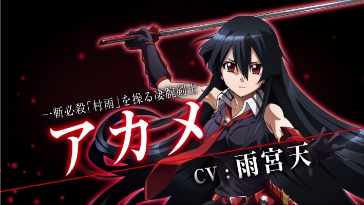 Akame ga Kill! : Akame 182930
 669556  akame ga kill  akame   ( Anime CG Anime Pictures      ) 182930 
black hair dress gloves long red eyes sword tie   anime picture