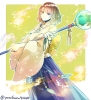 Final Fantasy X : Yuna 182891
blue eyes brown hair green heterochromia jewelry kimono short smile staff   anime picture