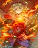 Final Fantasy VI : Tina Branford 182902
blonde hair blue eyes cloak dress fire long magic ponytail ribbon sketch   anime picture