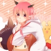 Senyuu. : Ruki 182920
birthday boots hoodie long hair pink pointy ears red eyes stuffed animal wings   anime picture