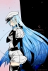 Akame ga Kill! : Esdeath 182925
blue hair blush boots dress hat long smile thigh highs   anime picture
