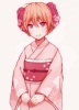 Gekkan Shoujo Nozaki kun : Sakura Chiyo 182963
blush braids kimono orange hair red eyes ribbon short smile   anime picture