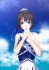 Anime CG Anime Pictures      182997
black hair blue eyes cheerleader long ponytail skirt sky   anime picture