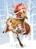 Kaku San Sei Million Arthur :  183007
blush boots jacket long hair pantyhose pink ribbon skirt snow tree twin tails usagi winter yellow eyes   anime picture