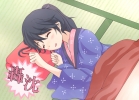 Kantai Collection : Houshou 183032
anthropomorphism black hair blush long pillow ponytail sleep   anime picture