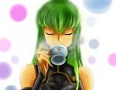Code Geass : C.C. 183059
beverage green hair long   anime picture