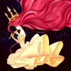 Child of Light : Aurora 183087
dress gloves long hair musical instrument red royalty   anime picture