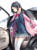 Anime CG Anime Pictures      183189
black hair blue eyes band long megane seifuku smile thigh highs vehicle   anime picture