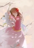 Axis Powers: Hetalia : Taiwan 183256
ahoge brown hair dress flower jewelry long smile tree   anime picture