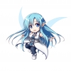 Sword Art Online : Yuuki Asuna 183296
blue eyes hair blush boots chibi dress fairy happy long pantyhose pointy ears   anime picture