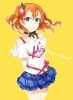Love Live! School Idol Project : Kousaka Honoka 183461
blue eyes blush braids flower heart orange hair short side tail skirt smile   anime picture