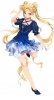 Sailor Moon : Tsukino Usagi 183478
blonde hair blue eyes curly dress jewelry *** ta fashion long moon odango ribbon smile stars tattoo twin tails   anime picture