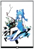 Touhou : Cirno 183480
ahoge blue eyes hair dress jewelry long ribbon thigh highs water wet   anime picture