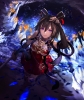Anime CG Anime Pictures      183606
brown hair dress gloves jewelry purple eyes ribbon short smile sword   anime picture