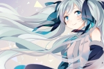 Vocaloid : Hatsune Miku 183617
blue eyes hair long ribbon smile tie twin tails   anime picture