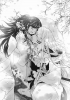 Inuyasha : Rin Sesshoumaru 183642
child flower happy kimono long hair monochrome pointy ears side tail smile tattoo tree   anime picture