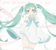 Vocaloid : Hatsune Miku 183741
ahoge dress green eyes hair long nail polish ribbon smile thigh highs twin tails   anime picture