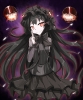 Kantai Collection : Ritouseiki 183768
black hair dress headdress long red eyes ribbon smile   anime picture