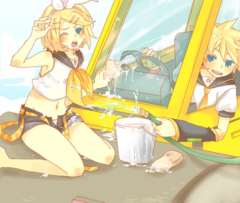 Vocaloid Kagamine Rin and Len 1580
 , , , ,       ( ) 1580. Kagamine Rin and Len vocaloid picture (pixx, art, fanart, photo) 1580
vocaloid  Kagamine Rin Len      anime pixx girls        art fanart picture