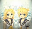 Vocaloid Kagamine Rin and Len 1049
vocaloid  Kagamine Rin Len      anime pixx girls        art fanart picture