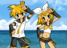 Vocaloid Kagamine Rin and Len 1094
vocaloid  Kagamine Rin Len      anime pixx girls        art fanart picture