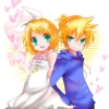Vocaloid Kagamine Rin and Len 1407
vocaloid  Kagamine Rin Len      anime pixx girls        art fanart picture