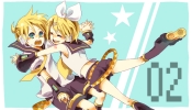 Vocaloid Kagamine Rin and Len 1410
vocaloid  Kagamine Rin Len      anime pixx girls        art fanart picture