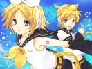 Vocaloid Kagamine Rin and Len 2104
vocaloid  Kagamine Rin Len      anime pixx girls        art fanart picture
