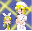 Vocaloid Kagamine Rin and Len 965
vocaloid  Kagamine Rin Len      anime pixx girls        art fanart picture