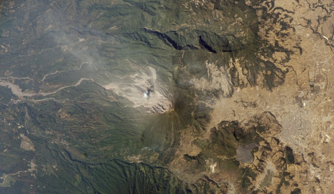   - Santa Maria Volcano Guatemala
Volcano  space nasa Guatemala