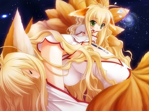 fox girls -  kitsune
fox girls -  kitsune