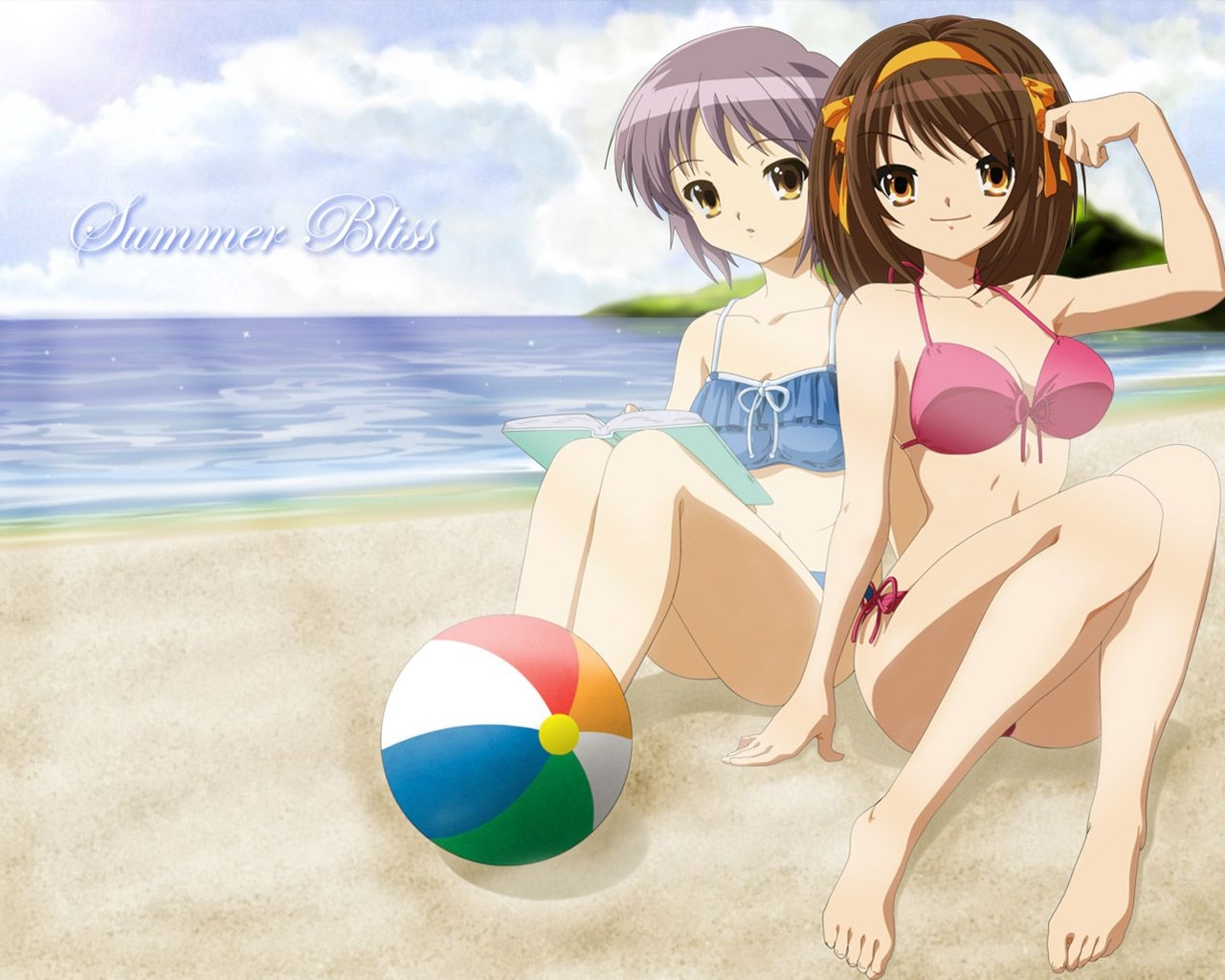 Харухи Судзумия аниме на пляже