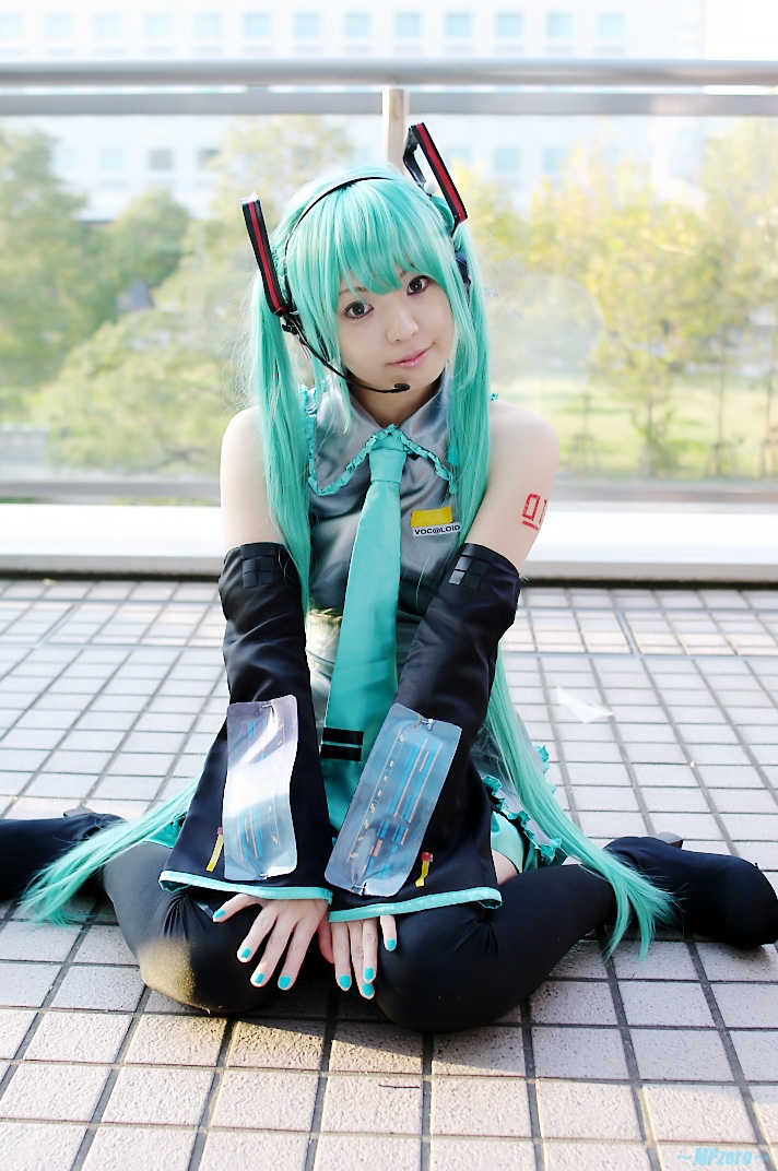 Hatsune, Miku, Usagi, Tsukimiya, vocaloid, cosplay