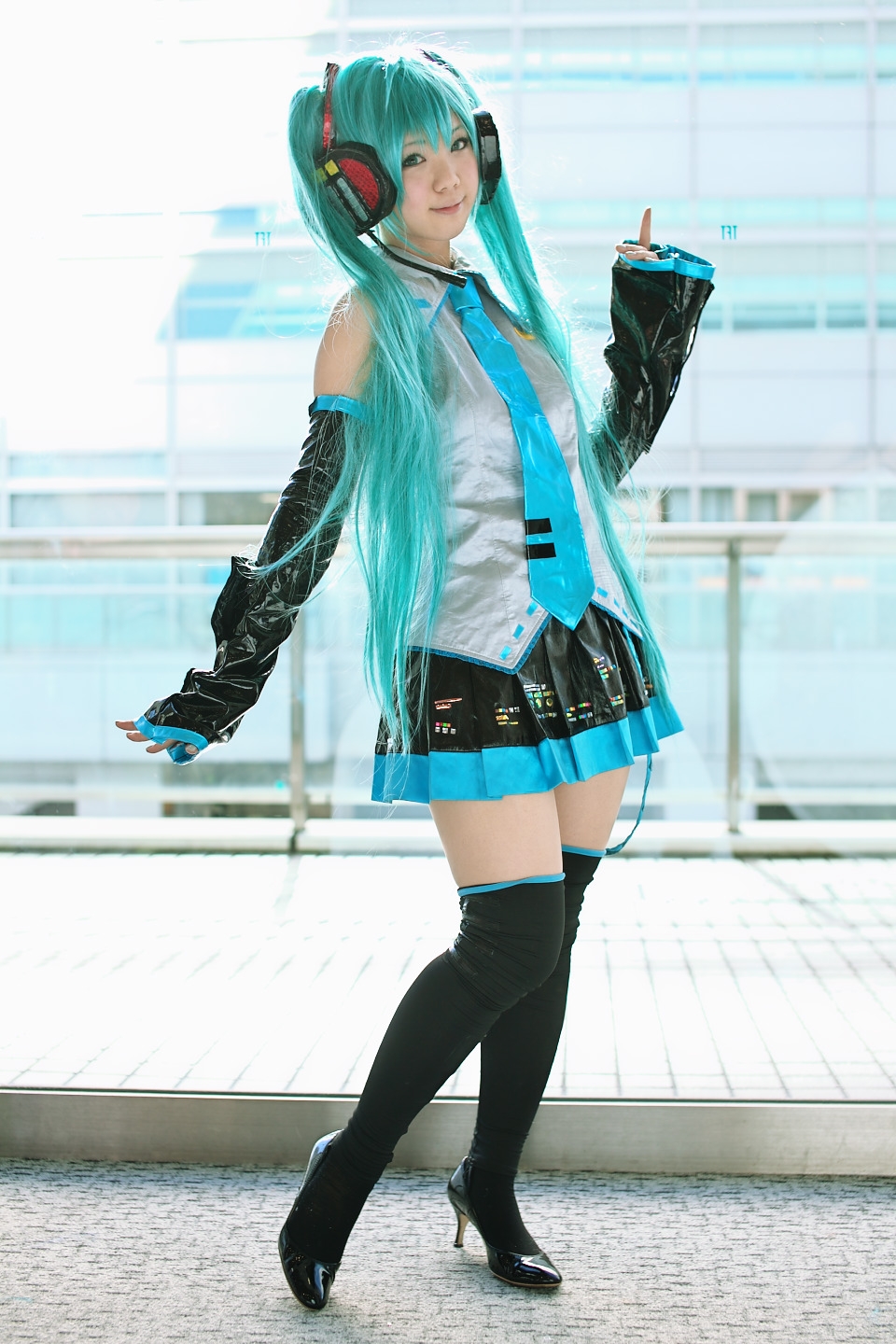 Hatsune, Miku, Kousaka, Yun, vocaloid, cosplay